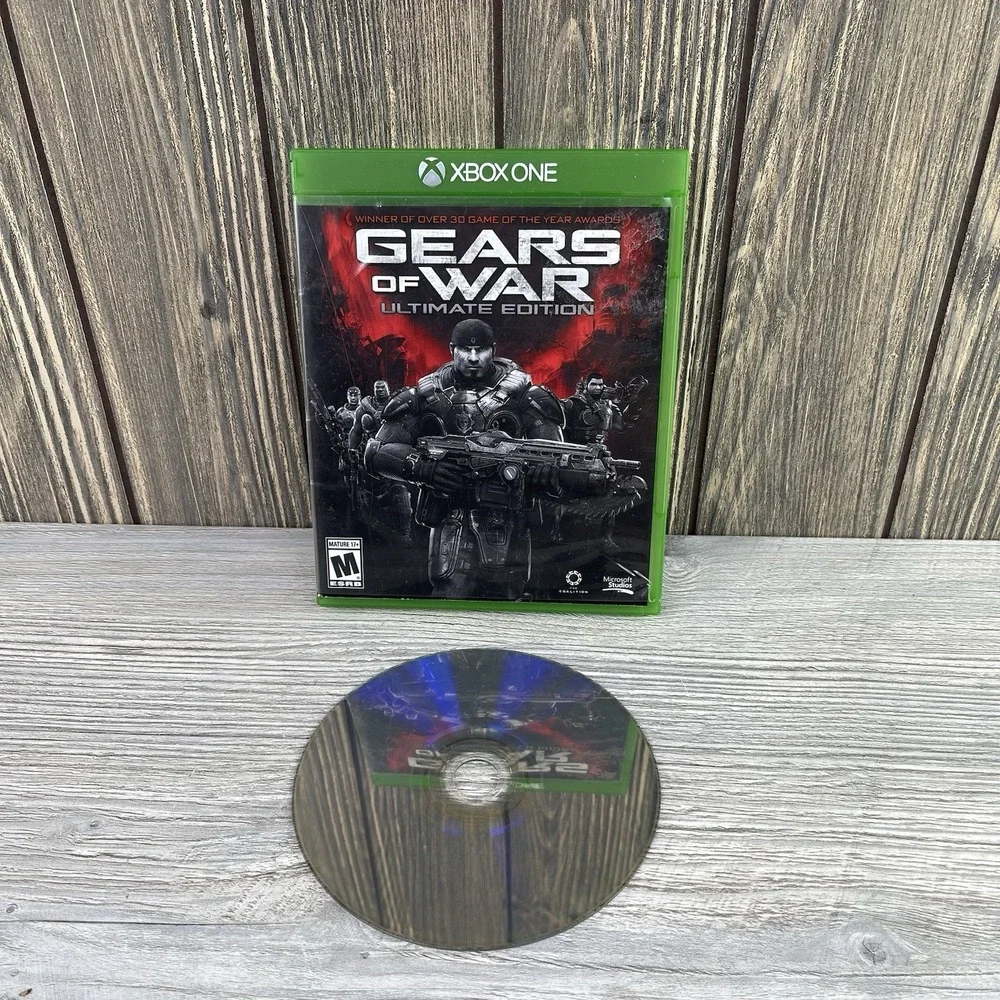 Gears of War: Ultimate Edition (Xbox One, 2015) - TESTED AND WORKING